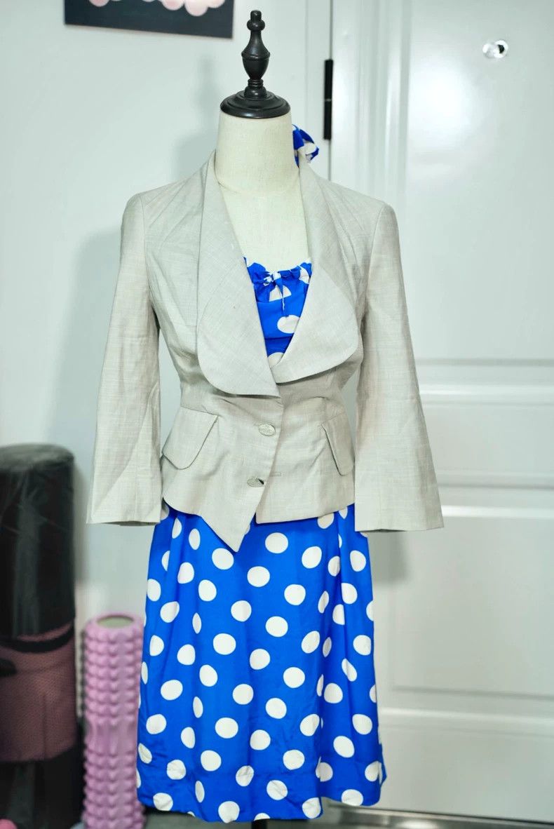 Vivienne Westwood Vivienne Westwood Ice gray love collar suit jacket Size XS / US 0-2 / IT 36-38 - 8 Thumbnail
