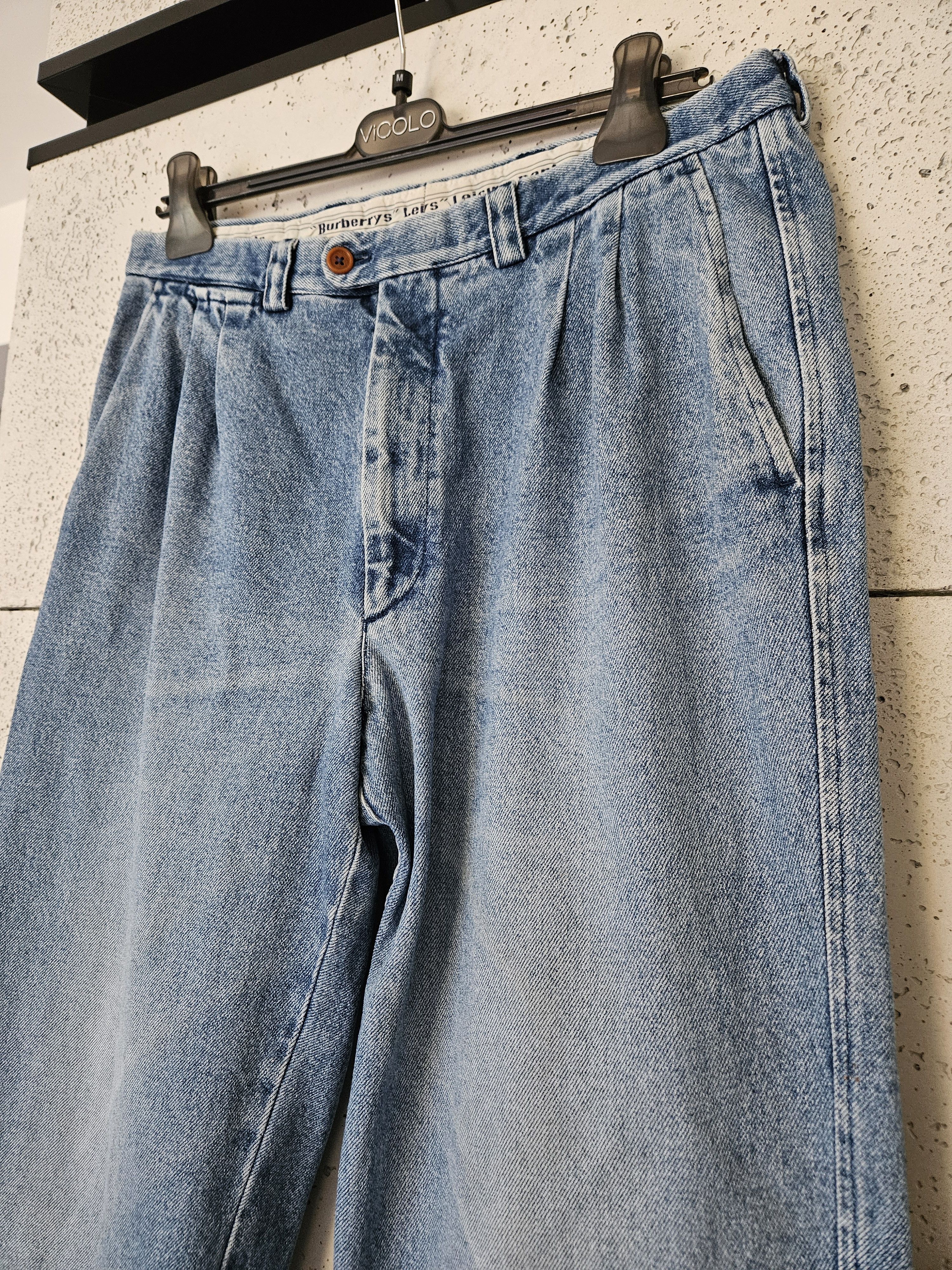 Burberry Rare Burberry Jeans denim trousers pants baggy vintage 90's Size US 30 / EU 46 - 8 Thumbnail