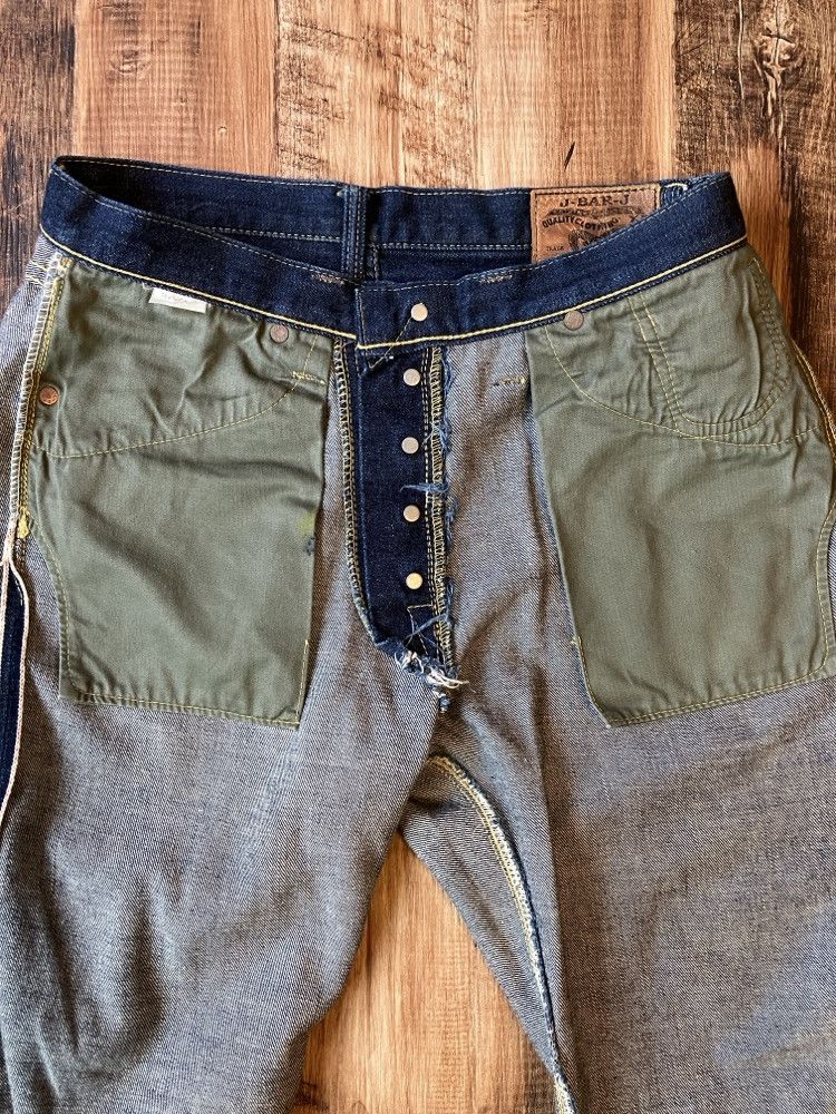 Japanese Brand J-BAR-J 301XX W32 x L29 Vintage Japanese Selvedge Denim Size US 32 / EU 48 - 8 Thumbnail