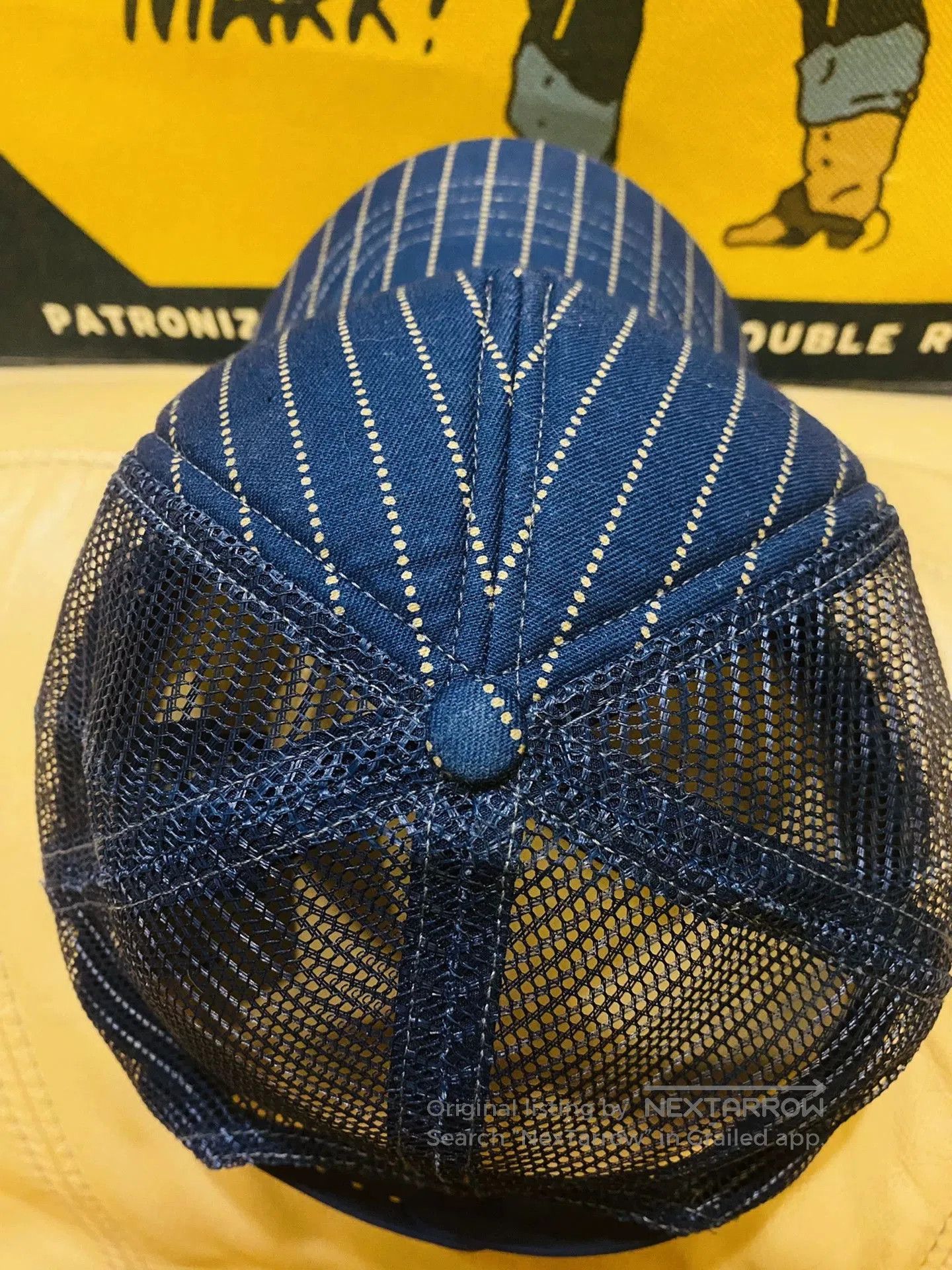 RRL Ralph Lauren RRL Wabash Blue Dye Baseball Cap. Size ONE SIZE - 6 Thumbnail