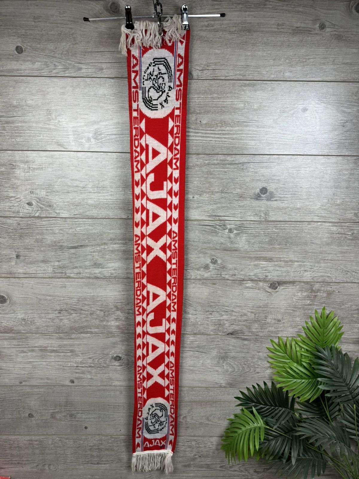 Vintage Vintage Scarf 🧣 Ajax Amsterdam Y2K Drill style Size ONE SIZE - 8 Thumbnail