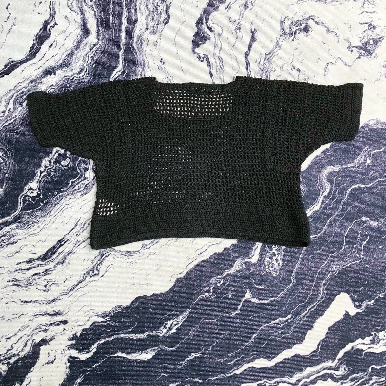 Y's Extremely rare Y’s by Yohji Yamamoto open-knit top Size S / US 4 / IT 40 - 3 Thumbnail