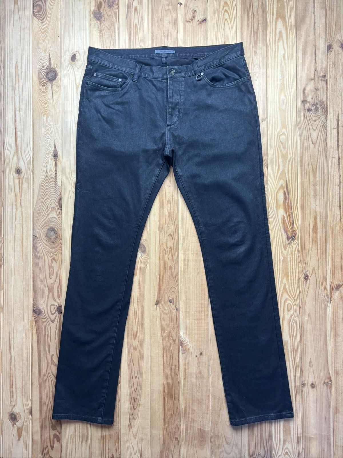 John Varvatos Jeans John Varvatos Star USA Bowery Slim Fit Black Size US 33 - 1 Thumbnail