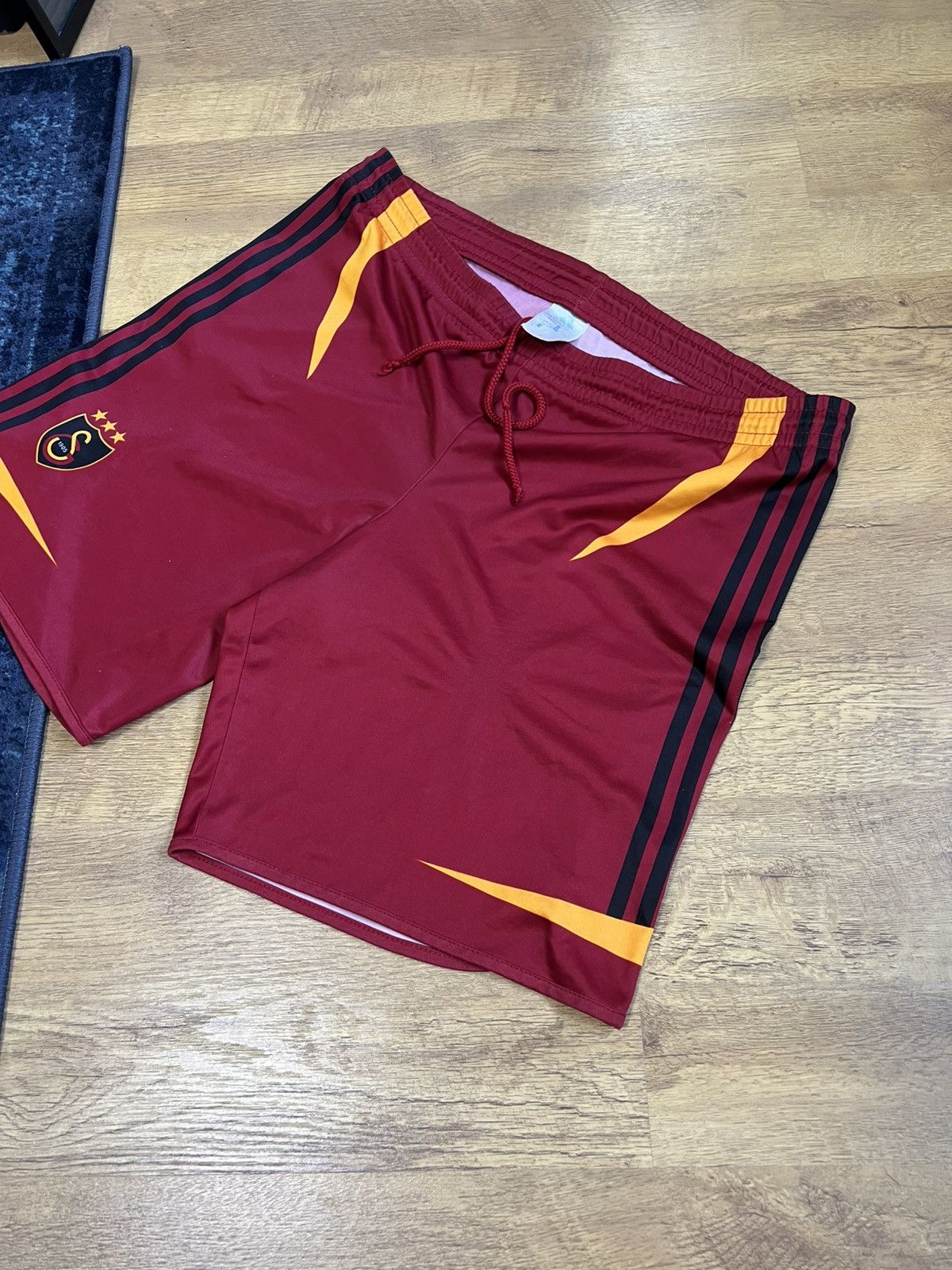 Vintage Adidas galatasaray vintage shorts . Size US 32 / EU 48 - 2 Thumbnail