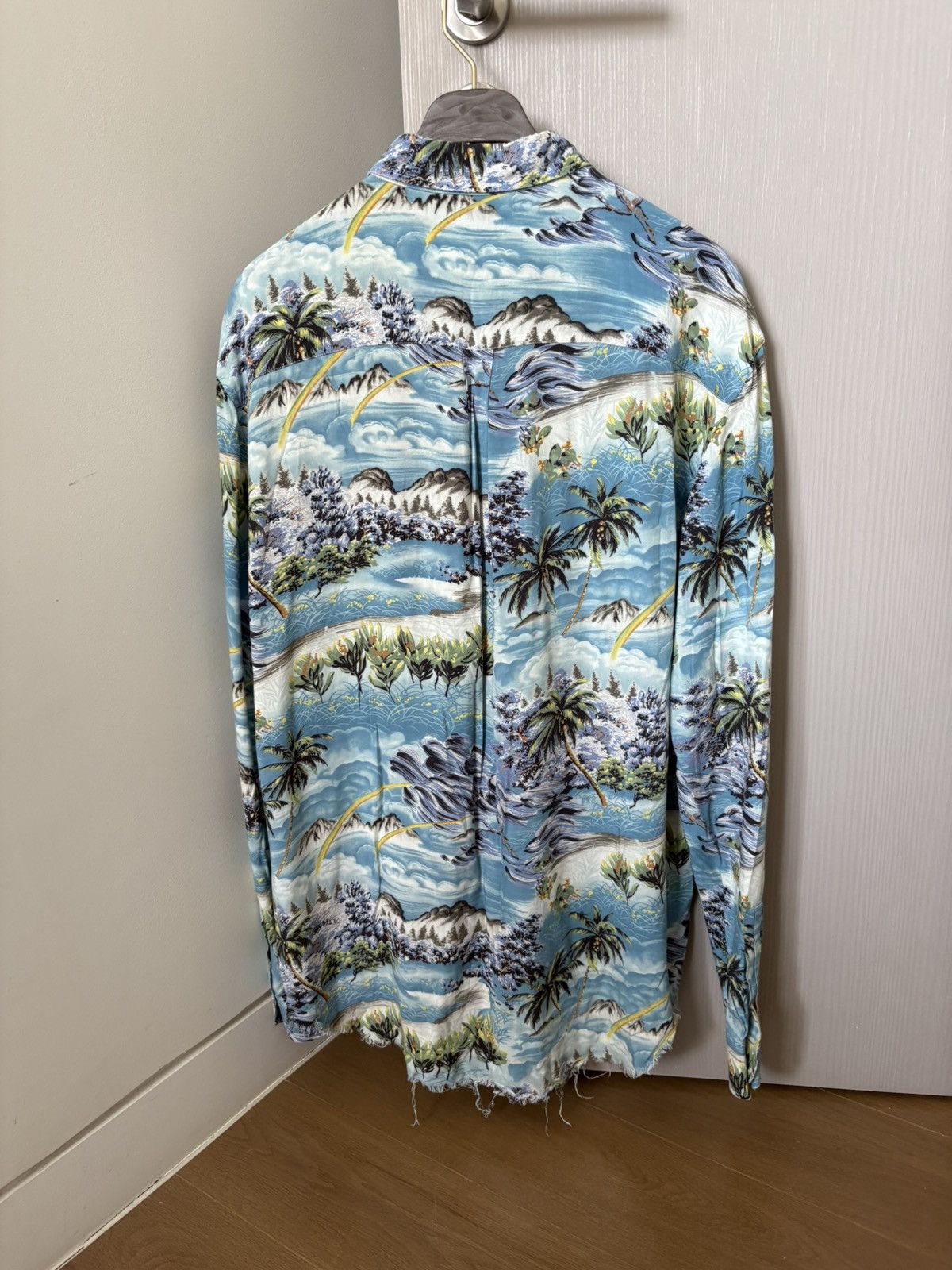 Yves Saint Laurent Yves saint laurent 16S/S Hawaiian shirt Size US M / EU 48-50 / 2 - 2 Thumbnail
