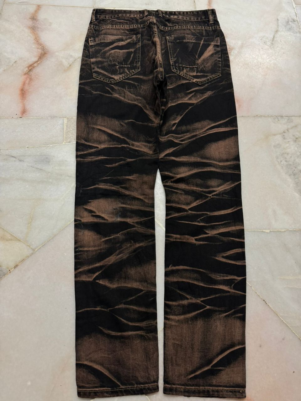 Tornado Mart 💥Insane💥Tornado Mart Style Jeans Whisker Smoke By Japanese Size US 30 / EU 46 - 11 Thumbnail