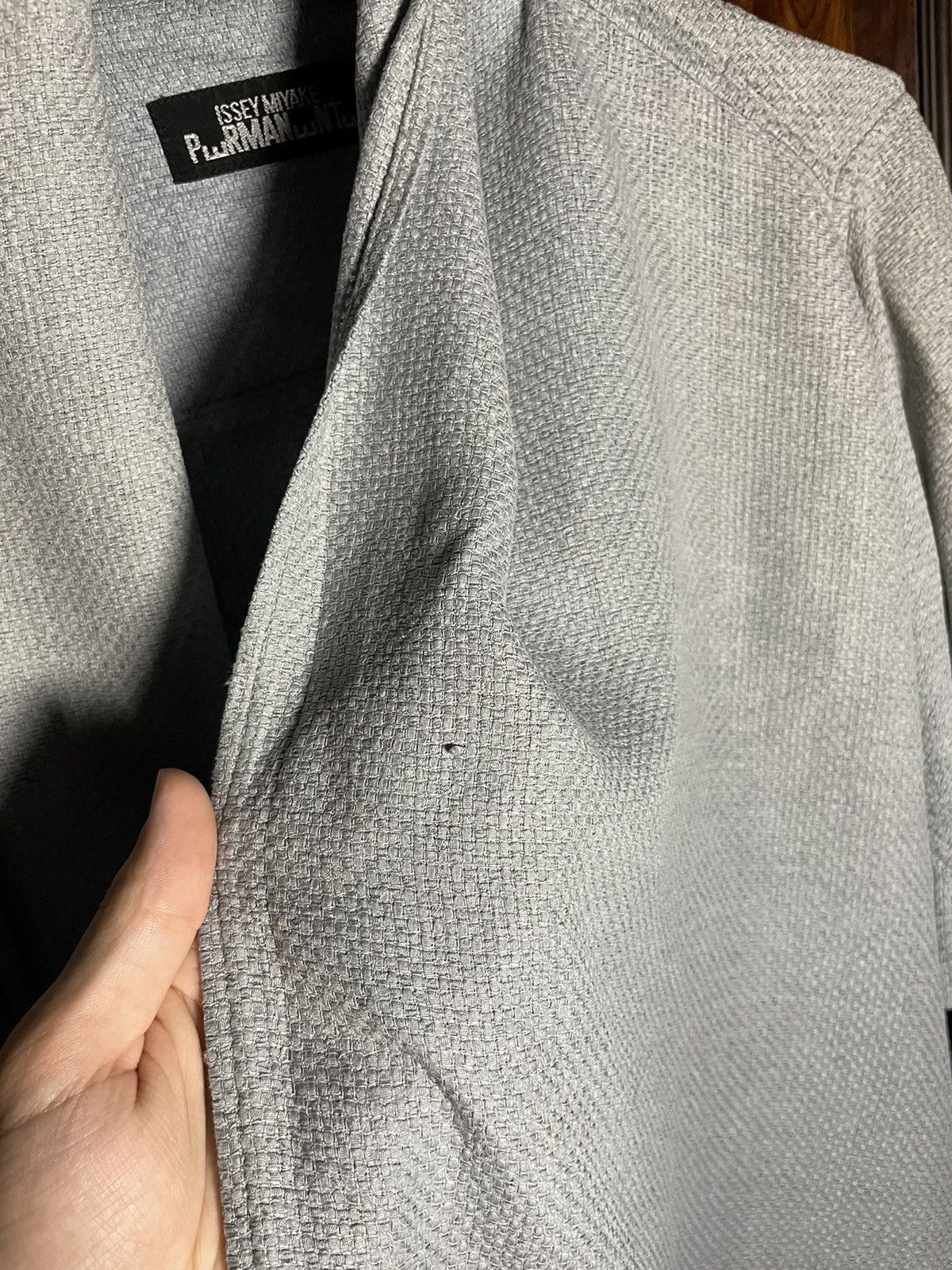 Issey Miyake Archive Issey Miyake Permanente Silk Poncho cape Jacket Size M / US 6-8 / IT 42-44 - 9 Thumbnail