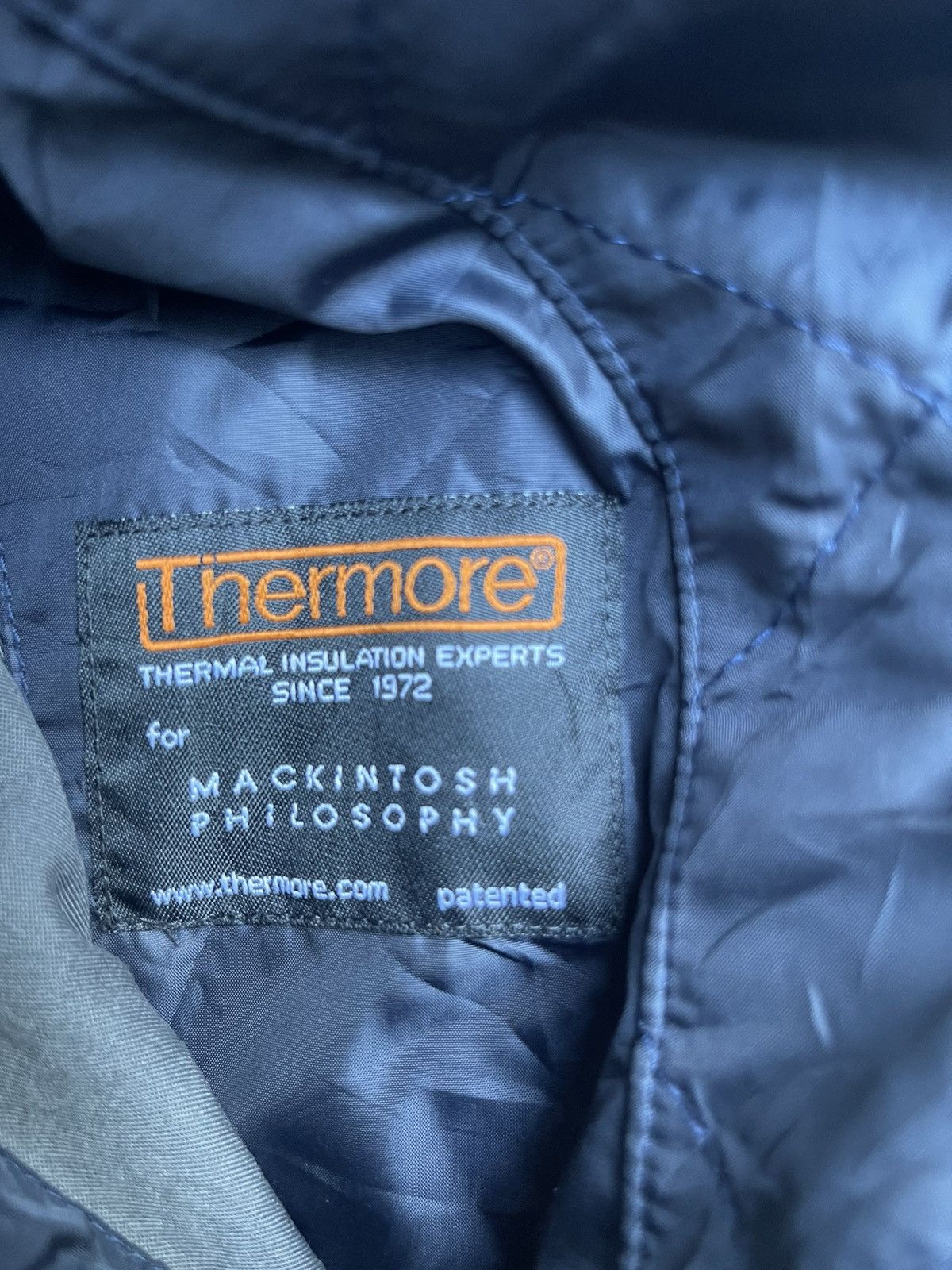 Designer × Japanese Brand × Mackintosh Mackintosh Philosophy Thermore Coat Rev Quilted Jacket Size US M / EU 48-50 / 2 - 3 Thumbnail