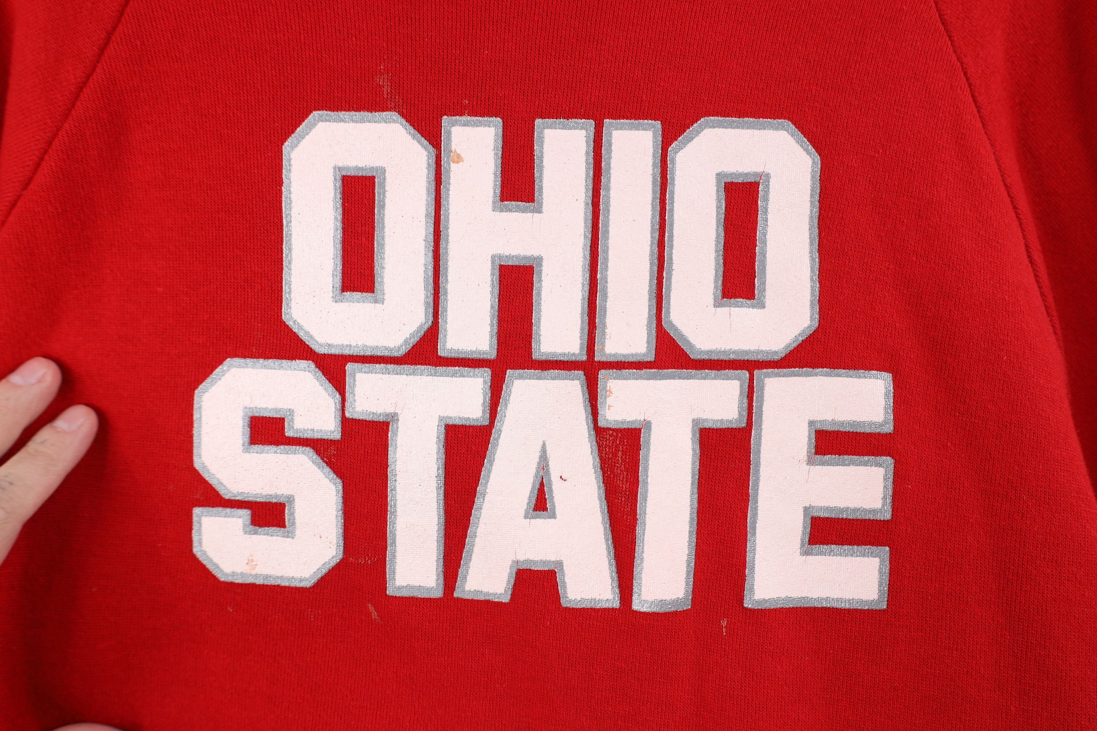 Vintage Vintage 70s The Ohio State University Hoodie Sweatshirt USA Size US XL / EU 56 / 4 - 4 Thumbnail