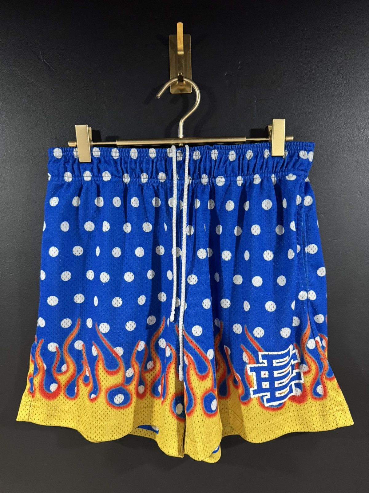 Eric Emanuel Eric Emanuel EE Polka Dots Flames Basic Shorts M Size US 32 / EU 48 - 2 Thumbnail