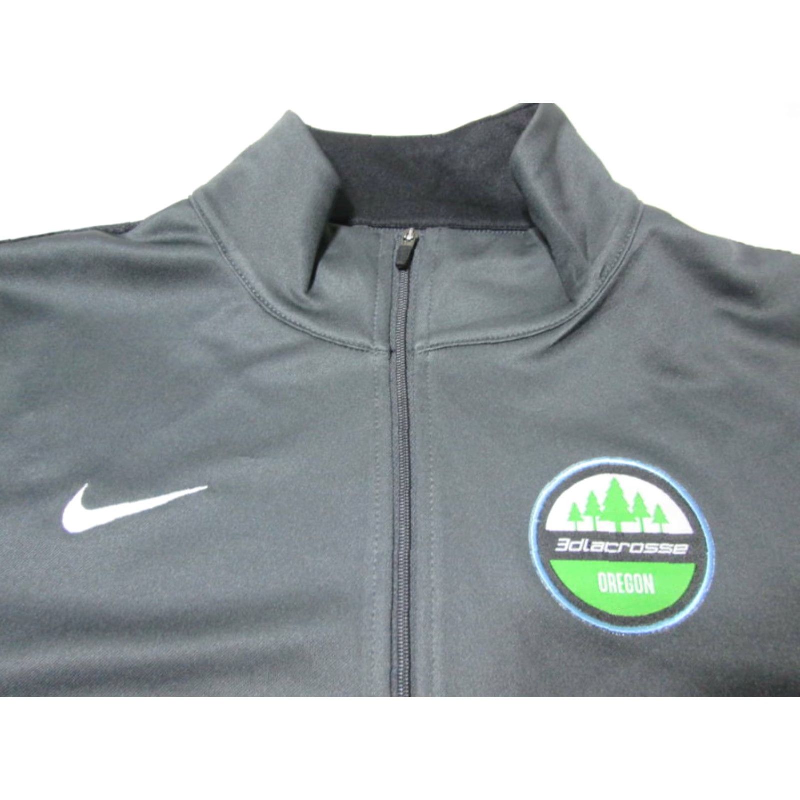 Nike Nike Mens Size S Track Jacket Dark Gray Sport Outerwear Size US S / EU 44-46 / 1 - 4 Thumbnail
