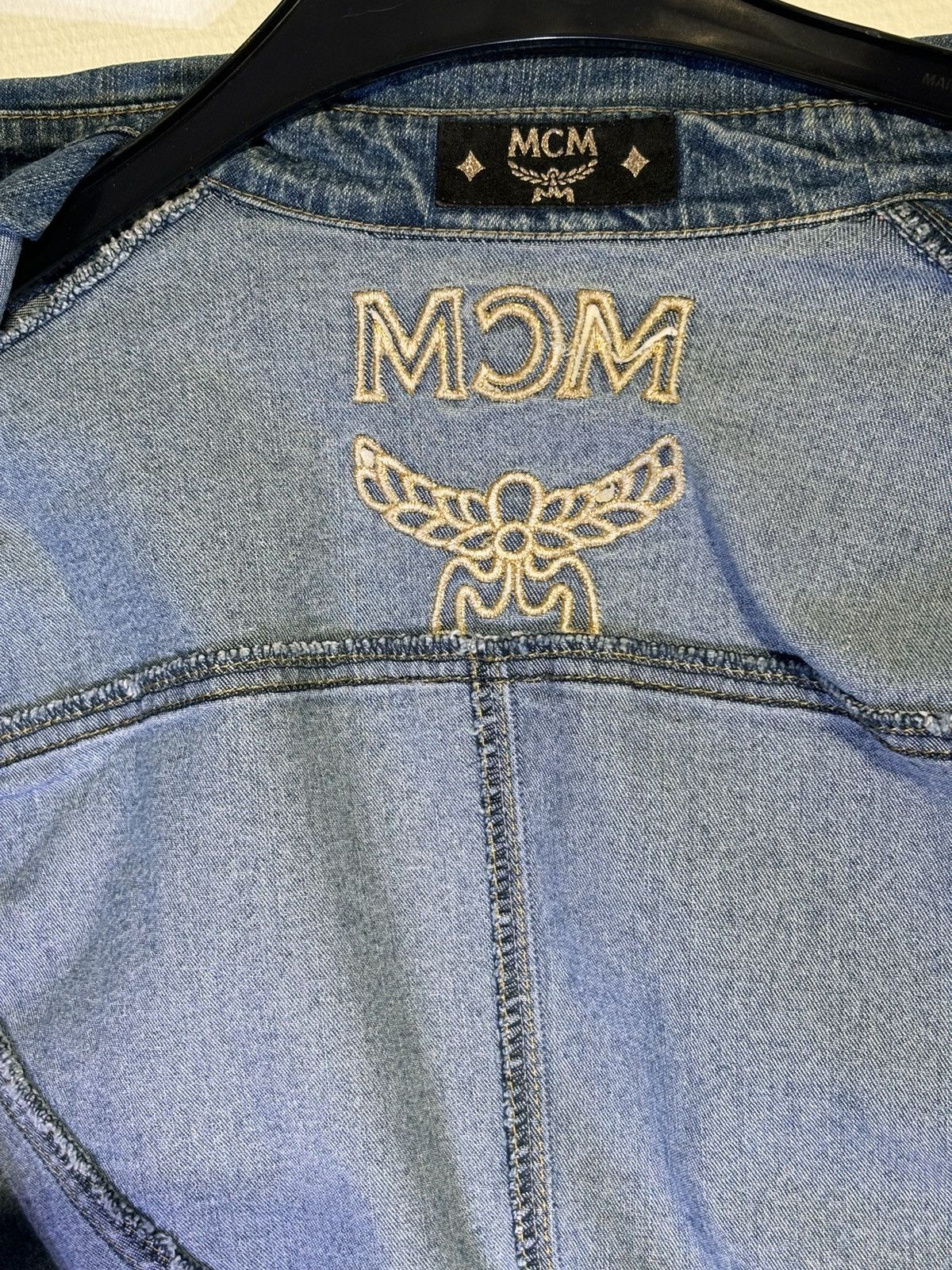 MCM MCM Damen Jeansjacke Size XS / US 0-2 / IT 36-38 - 6 Thumbnail