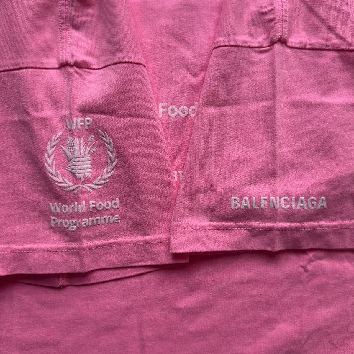 Balenciaga WFP T-Shirt Pink