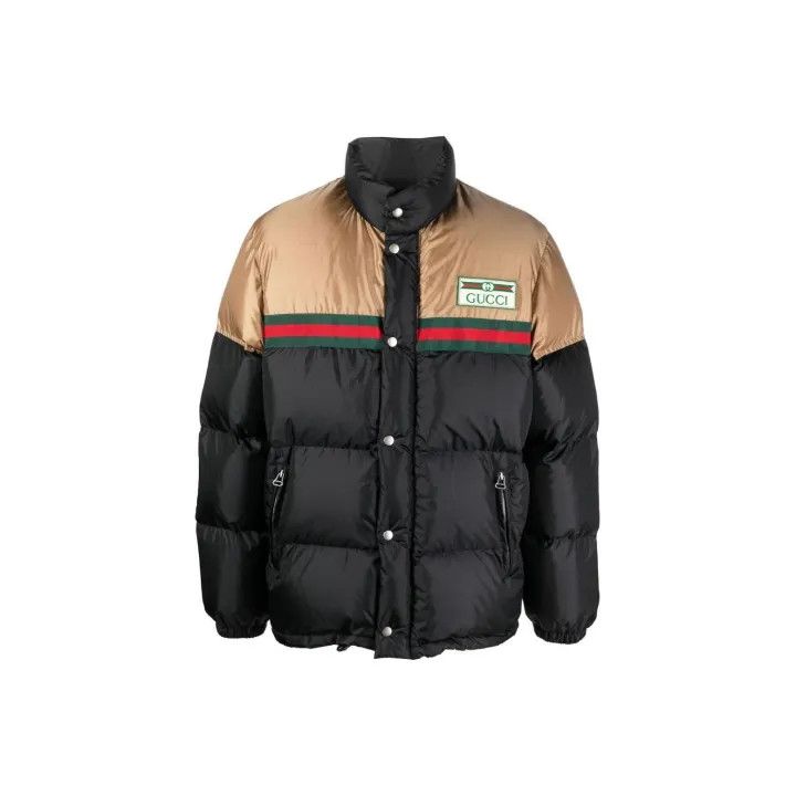 Gucci Gucci Colorful Logo High Neck Down Jacket Size US L / EU 52-54 / 3 - 1 Thumbnail