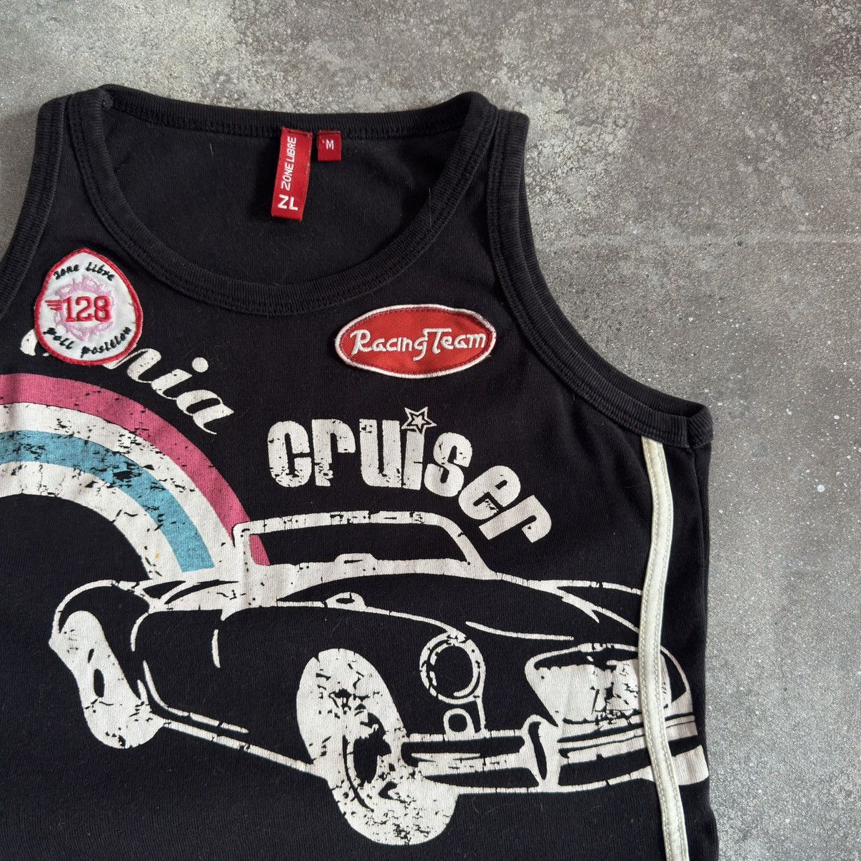 Hysteric Glamour × Japanese Brand × Vintage Amazing 2000’s Aesthetic Y2K Sexy Glam Tank Top Size M / US 6-8 / IT 42-44 - 4 Thumbnail