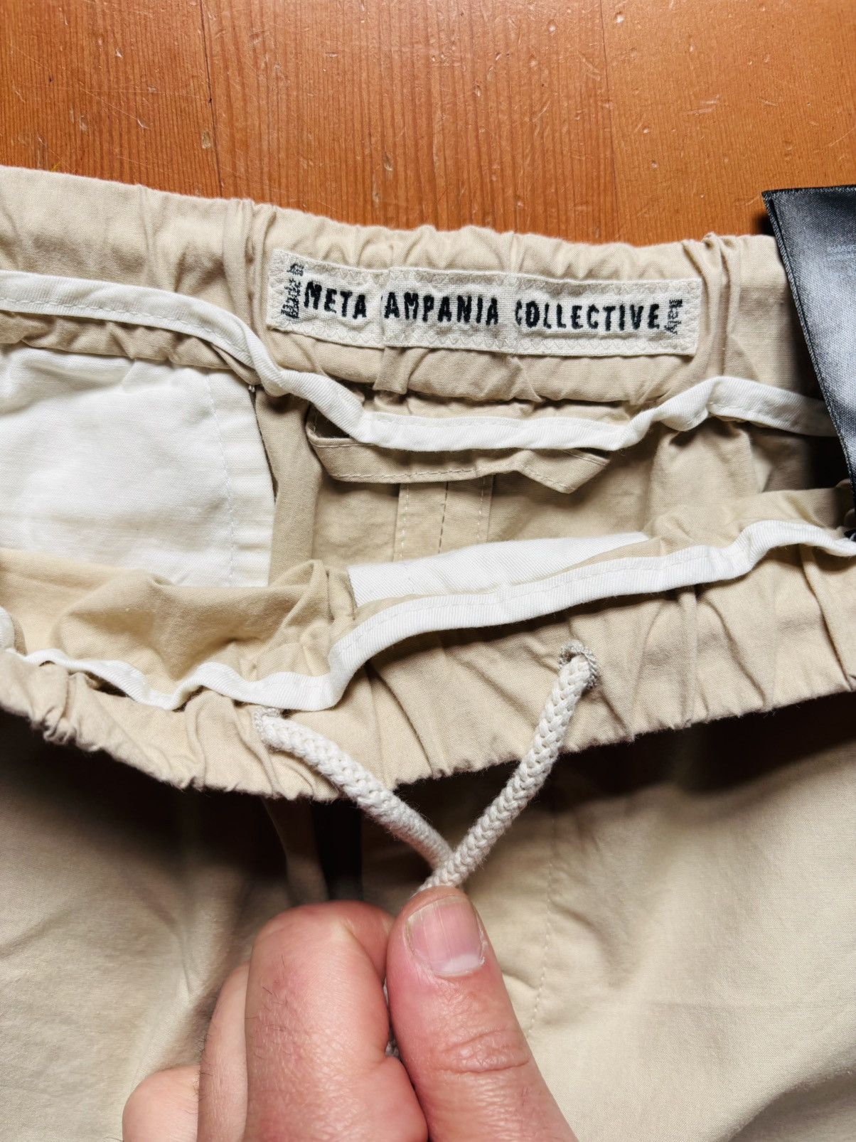 Other Meta Campania Collective Cream Trousers Size US 32 / EU 48 - 3 Thumbnail