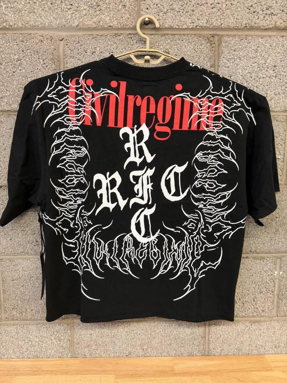 Civil Regime Civil Regime Hell Bent Heaven Sent L Black Streetwear Size US L / EU 52-54 / 3 - 2 Thumbnail