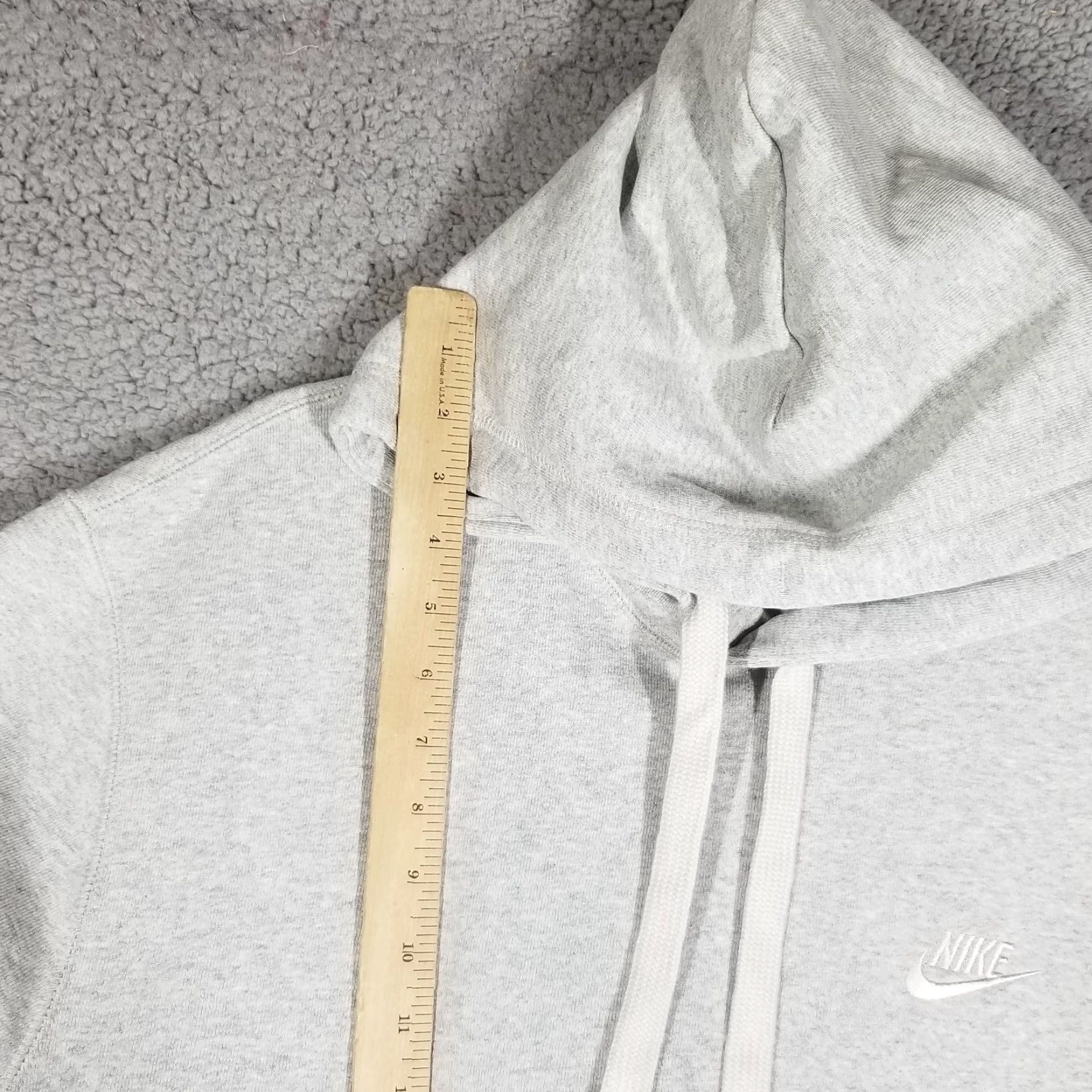 Nike Nike Hoodie Pullover Heavyweight Fleece Athletic Men's Size M Gray Size US M / EU 48-50 / 2 - 3 Thumbnail