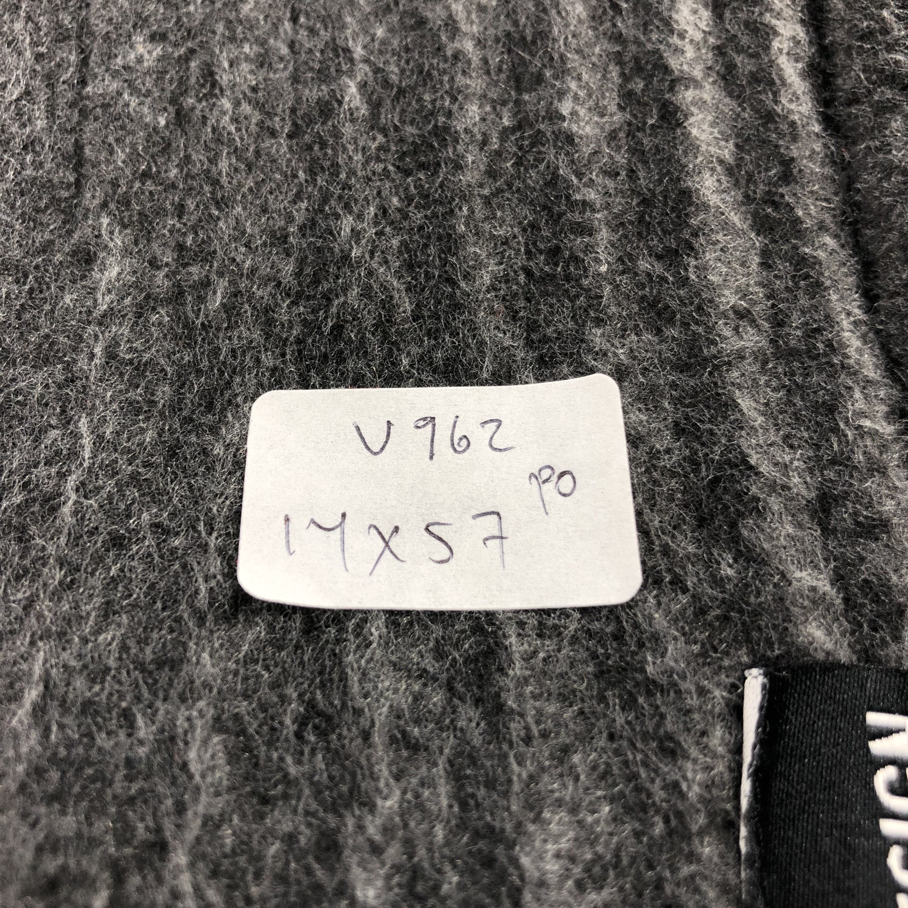 Vintage Stockholm House Grey Pleated Scarf Muffler V962 Size ONE SIZE - 7 Thumbnail