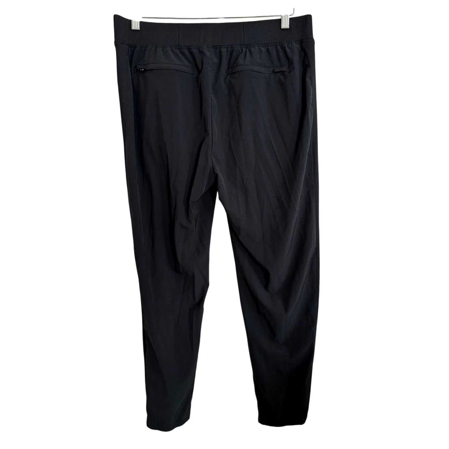 Quince Quince Black Jogger Pant Pockets Stretchy Waistband L Women Regular XS? Size 36" / US 14 / IT 50 - 2 Thumbnail