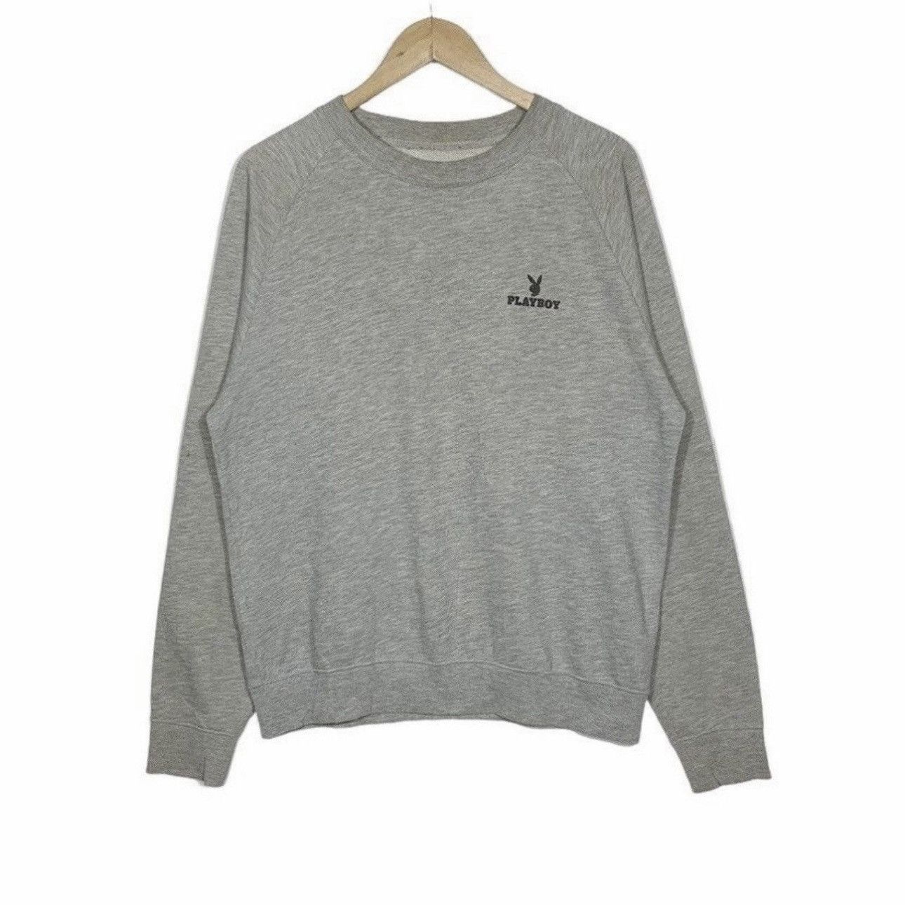 Playboy vintage playboy sweatshirt big logo embroidered Size US XL / EU 56 / 4 - 2 Thumbnail