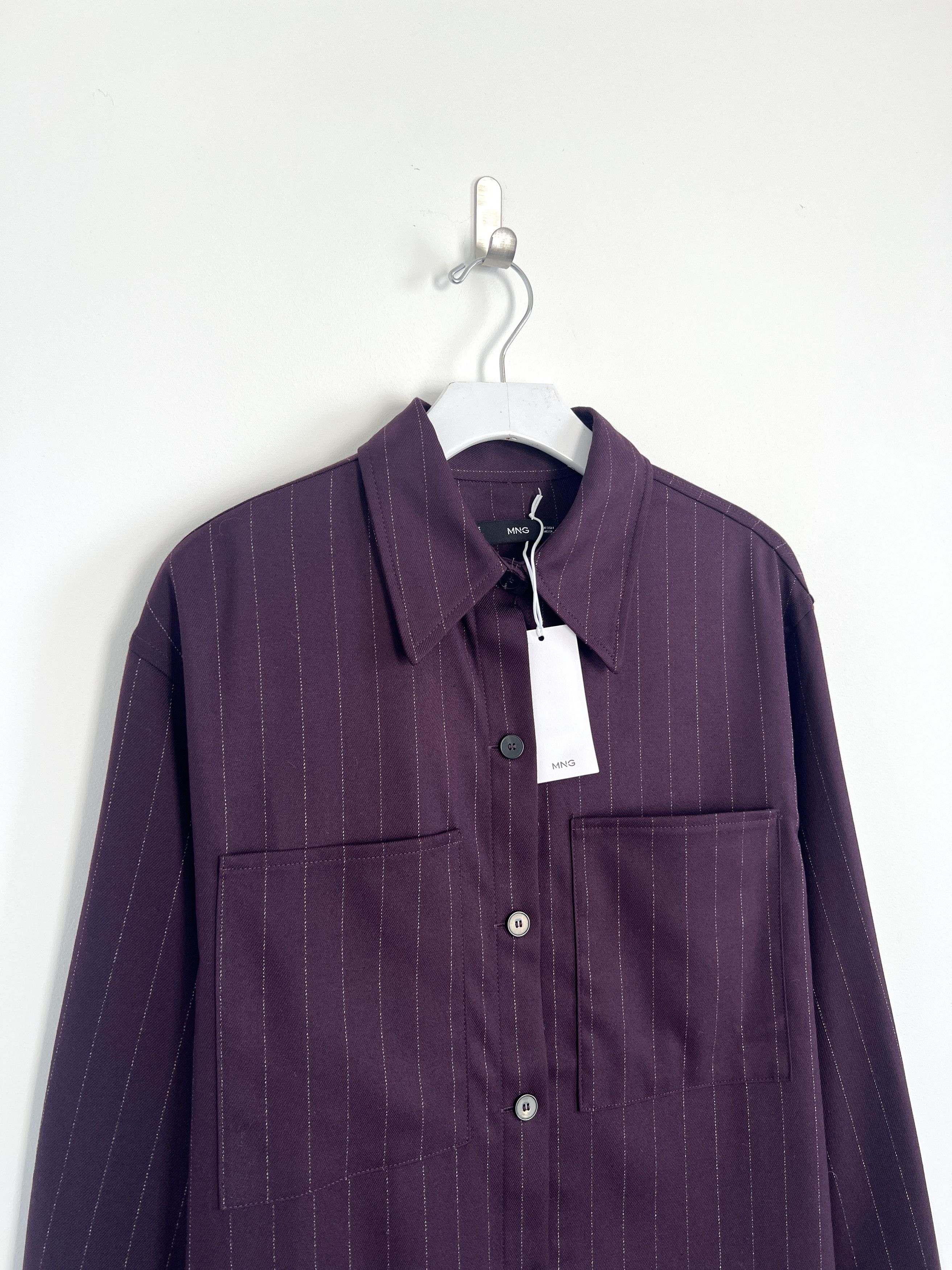 Mango Flannel Shirt Size S / US 4 / IT 40 - 3 Thumbnail