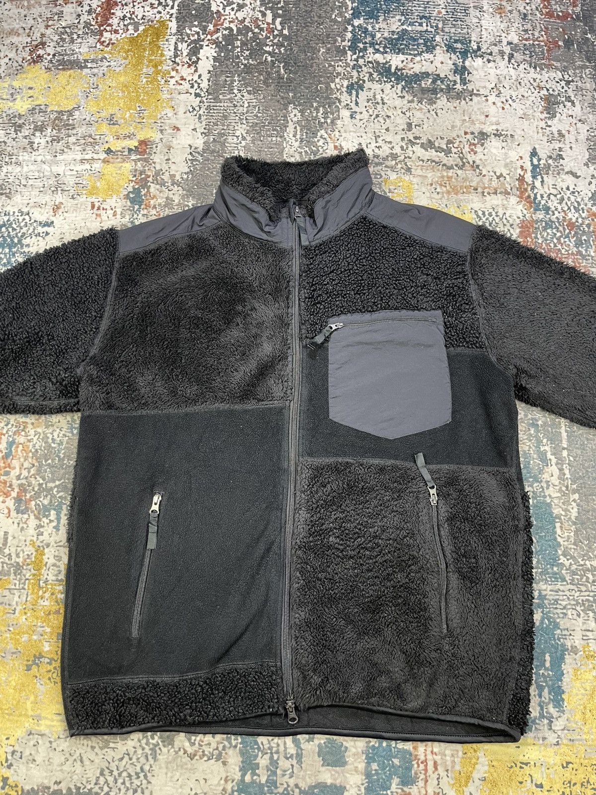 Engineered Garments × Uniqlo Engineered Garments x Uniqlo Multi Fleece Jacket Size US XL / EU 56 / 4 - 3 Thumbnail
