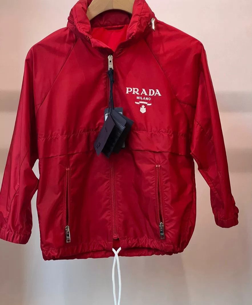 Prada PRADA Recycled Nylon Light Jacket Size 38 Size S / US 4 / IT 40 - 1 Thumbnail