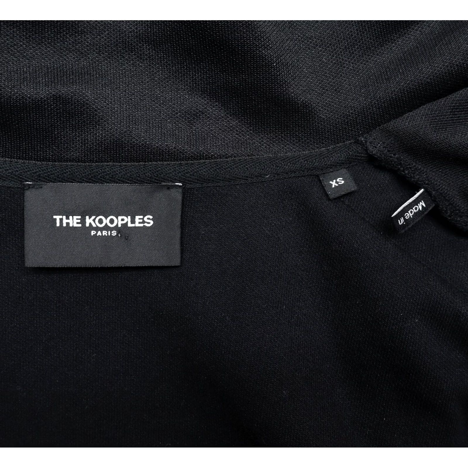 The Kooples The Kooples Mens Jacket Track Jacket XS Black Solid Zip Size US XS / EU 42 / 0 - 6 Thumbnail