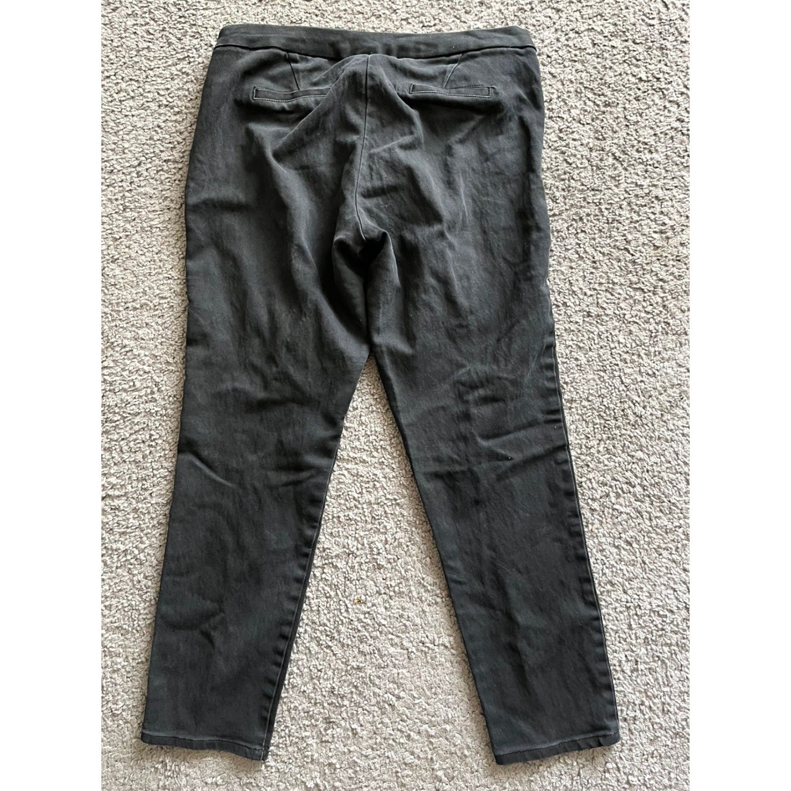 Vintage KUT from the Kloth Womens Pants Black Size 10 Mid Rise Ankle Cotton Blend Career Size 32" / US 10 / IT 46 - 3 Thumbnail