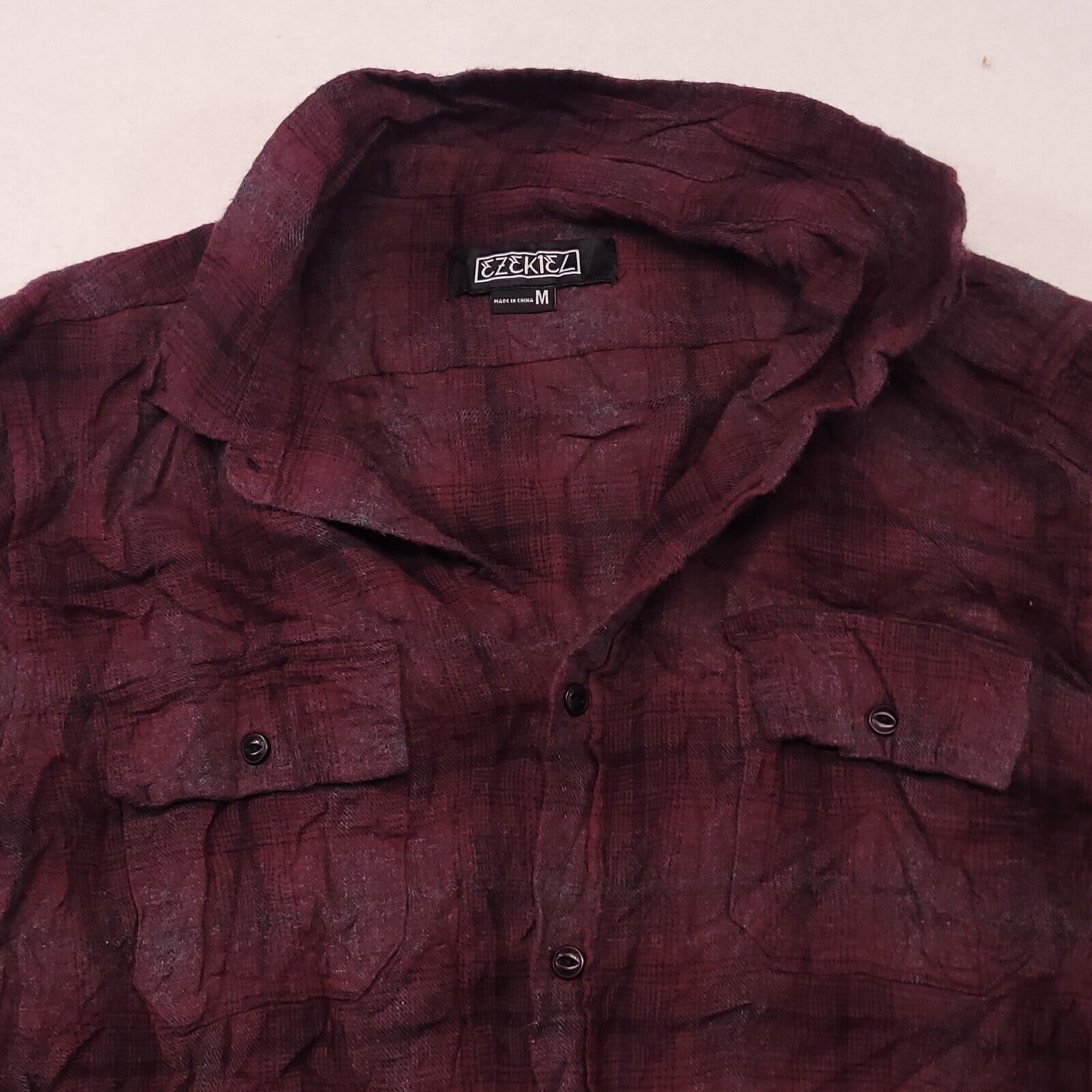 Ezekiel Ezekiel Tartan Flannel Button Up Shirt Womens Size M Red Size M / US 6-8 / IT 42-44 - 1 Thumbnail