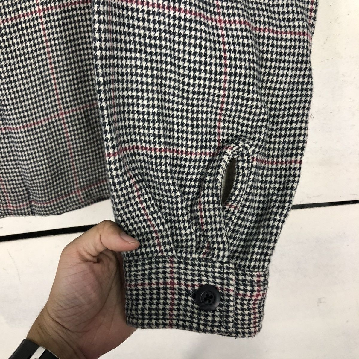 Pendleton 🔥VINTAGE CHORE WORK BUTTON JACKET PENDLETON TARTAN DESIGN Size US L / EU 52-54 / 3 - 17 Thumbnail