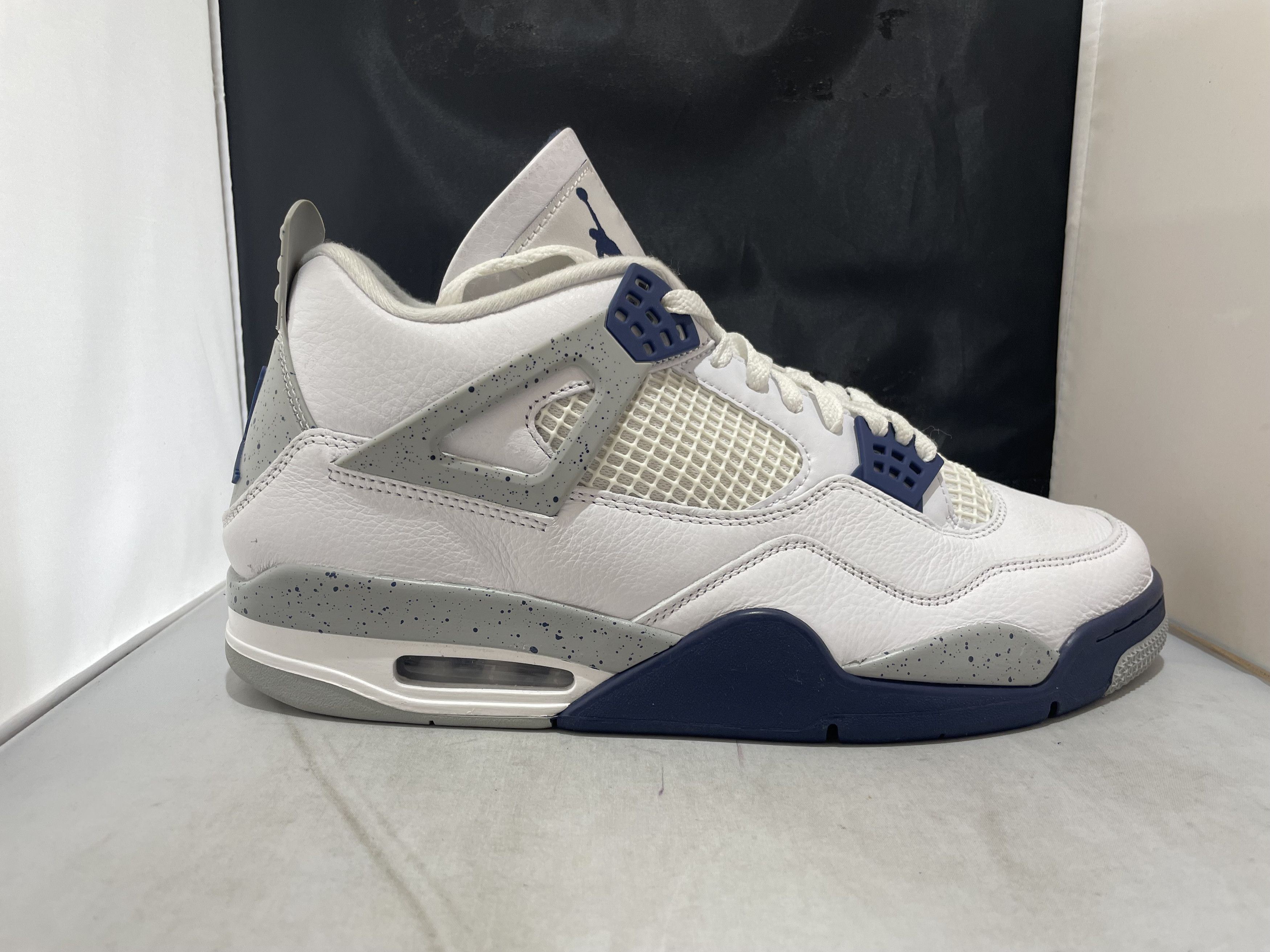Jordan Brand Air Jordan 4 Retro 'Midnight Navy' Size US 13 / EU 46 - 2 Thumbnail