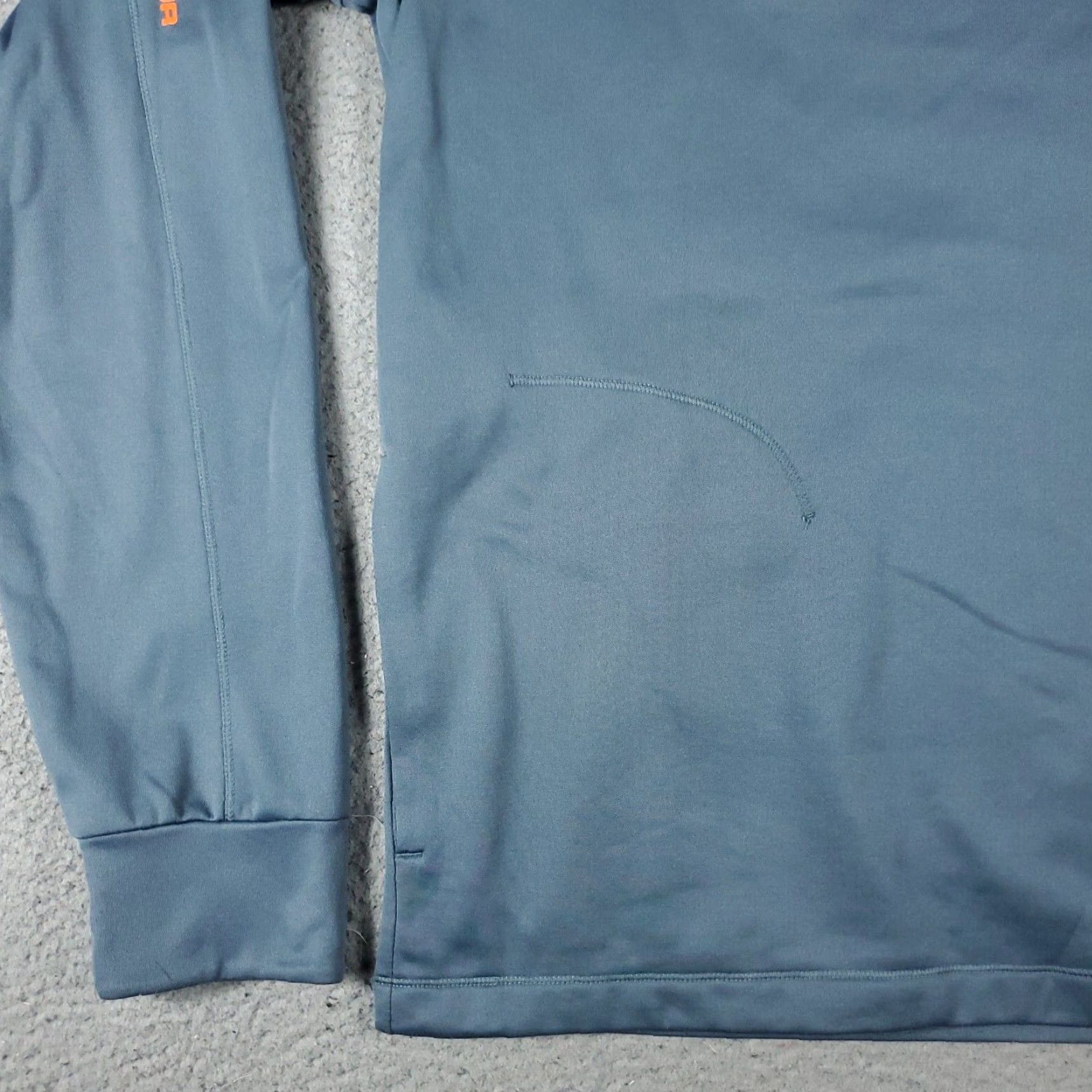 Under Armour Under Armour Pullover Sweater Mens Large Blue 1/4 Zip Knit Sweatshirt Size US L / EU 52-54 / 3 - 3 Thumbnail