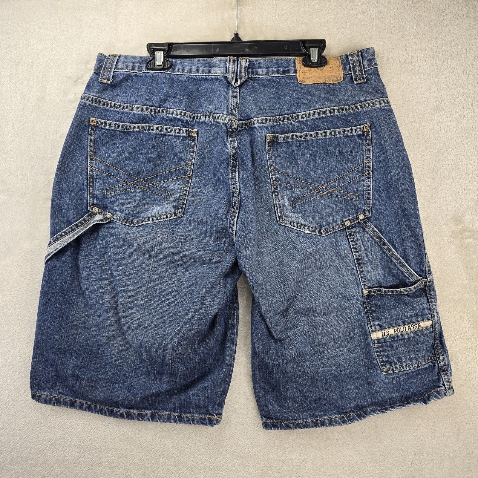 Other US POLO ASSN Jean Shorts 38 Jorts Hip Hop Baggy Carpenter Size US 38 / EU 54 - 4 Thumbnail