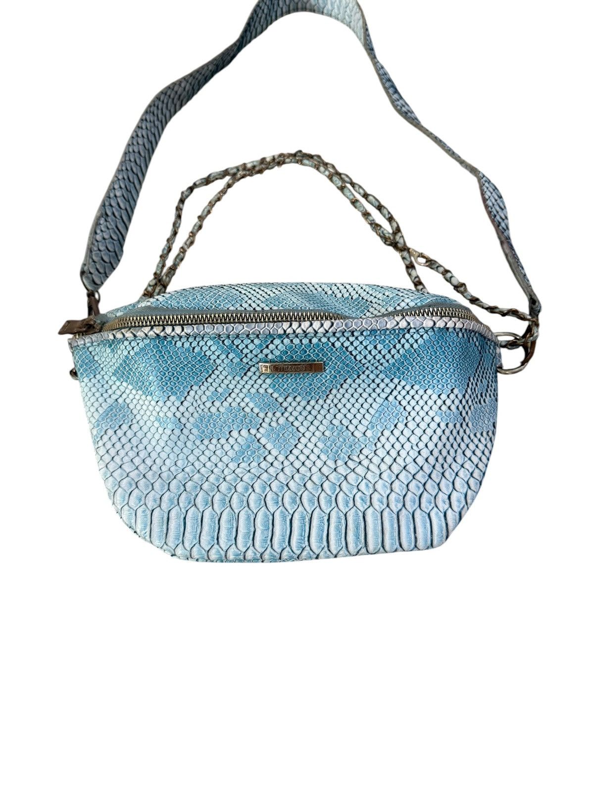 Mizzen+Main Japan Brand Mizzue Cross Body Waist Bag, Python Skin Style Size ONE SIZE - 2 Thumbnail