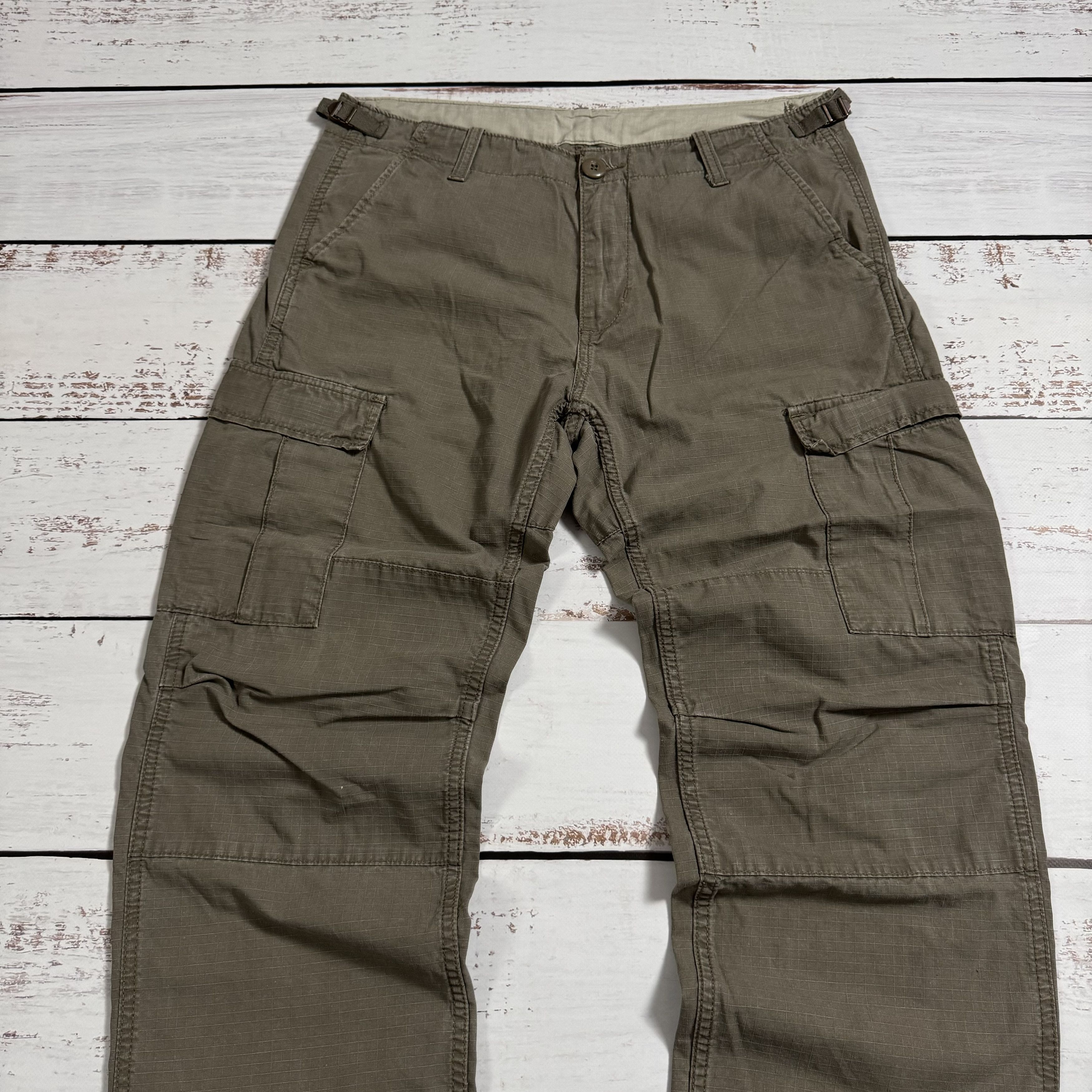 Carhartt × Carhartt Wip × Vintage CARHARTT WIP AWIATION CARGO PANT VINTAGE SKATE WORKWEAR Size US 32 / EU 48 - 3 Thumbnail