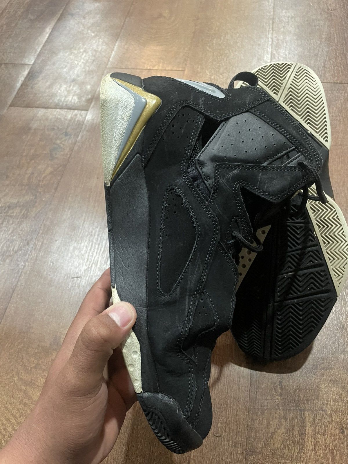 Jordan Brand Jordan True Flight black basketball shoes. Size US 11.5 Size US 11.5 / EU 44-45 - 6 Thumbnail