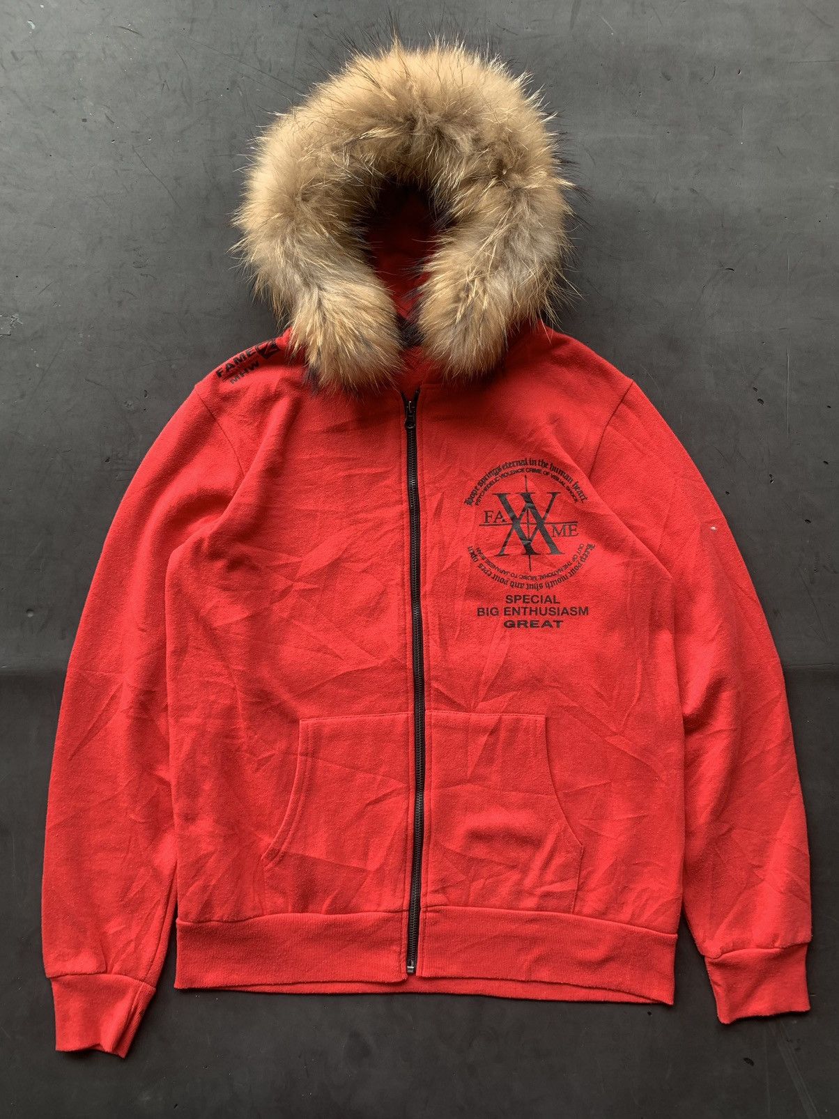 If Six Was Nine 💸BINDINGOFFER💸furhoodie FAME studded japan goa kmrii styled Size US L / EU 52-54 / 3 - 4 Thumbnail