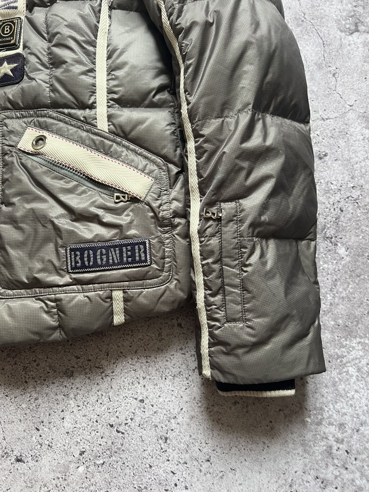 Bogner Bogner Expedition Silver Ski Puffer Jacket Size L / US 10 / IT 46 - 11 Thumbnail
