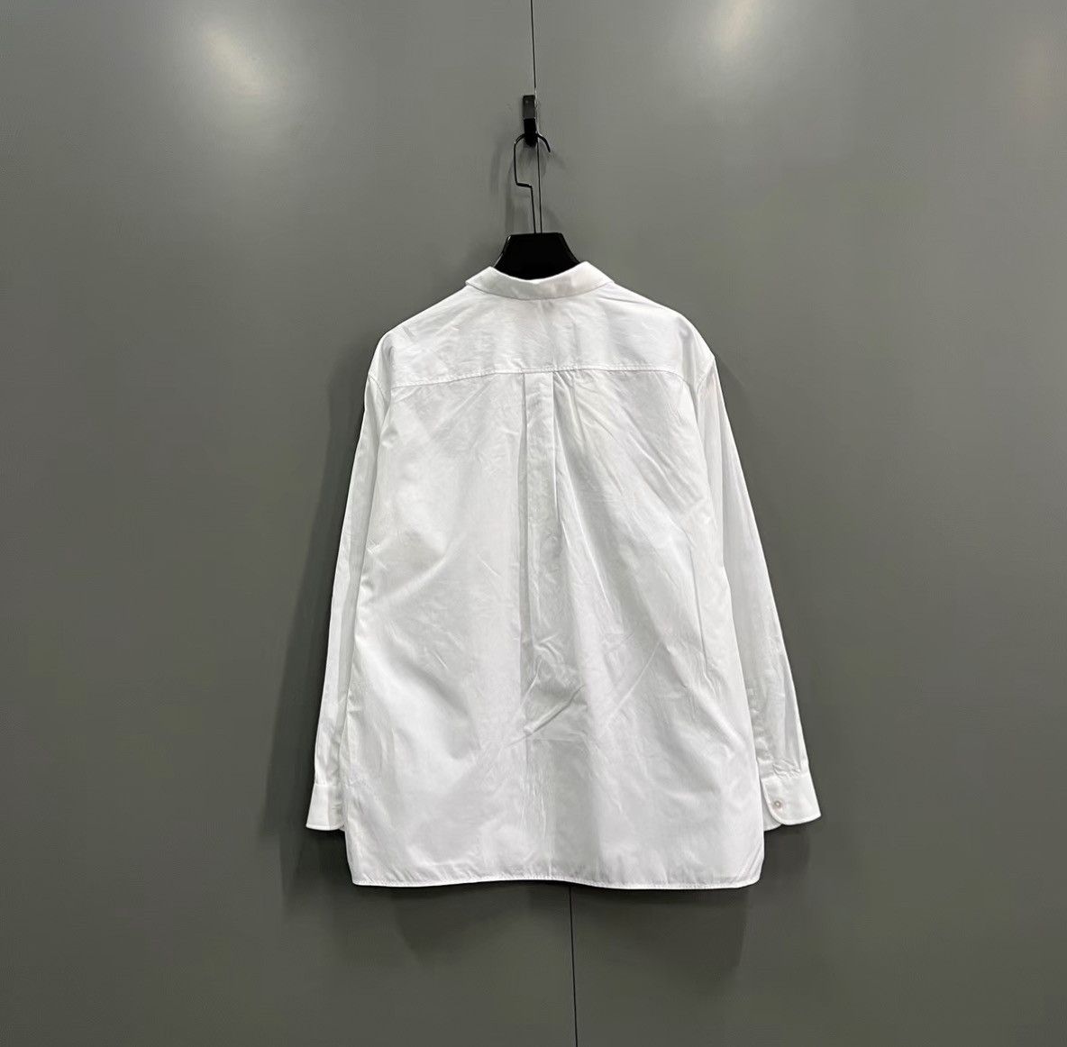 Dior Dior White Embroidered Mini Logo Shirt J41 Size S / US 4 / IT 40 - 2 Thumbnail