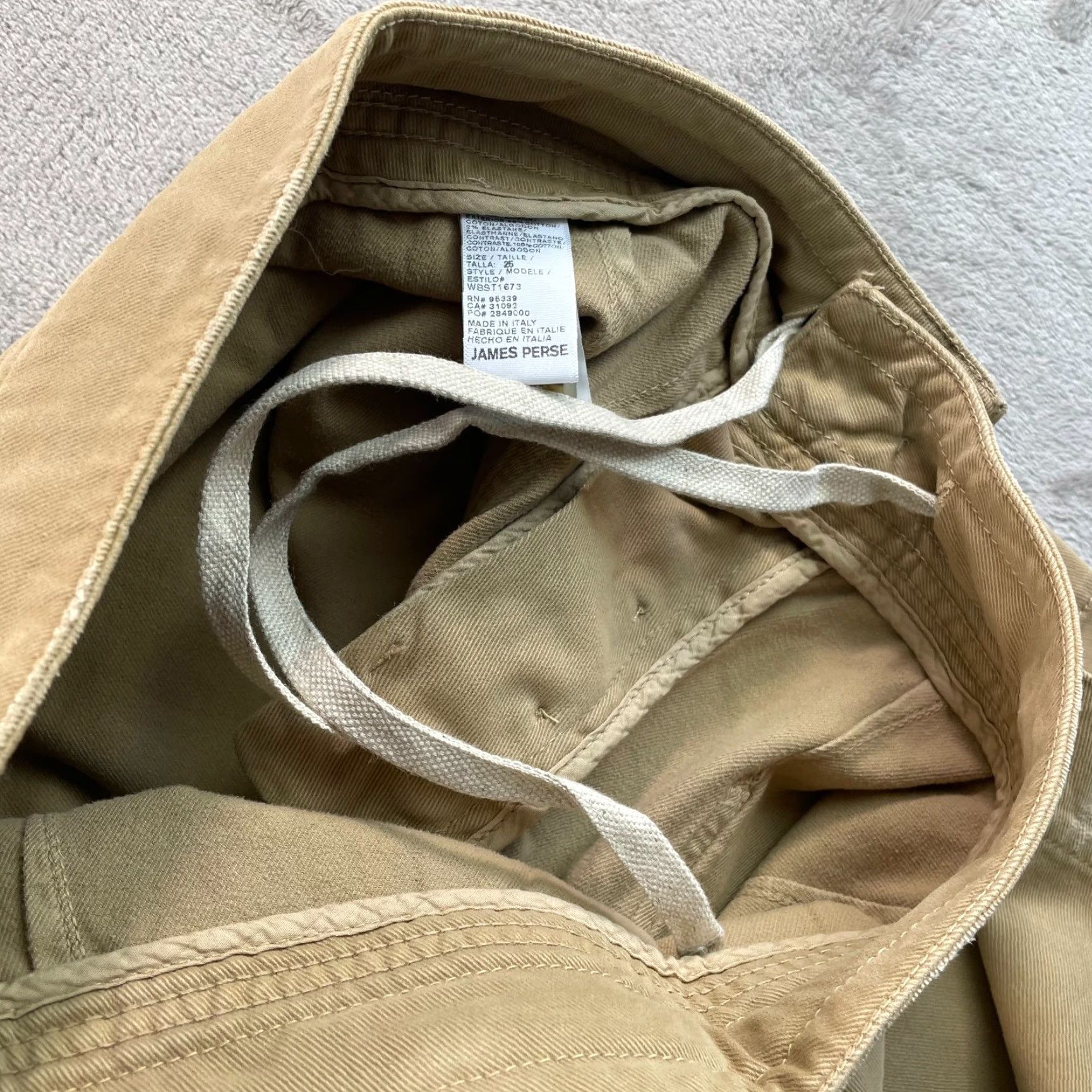 James Perse James Perse Crop Twill Pants Women 29 Tabac Stretch Cotton NWT Verified 25 Beig﻿e Size 42" / US 20 - 5 Thumbnail