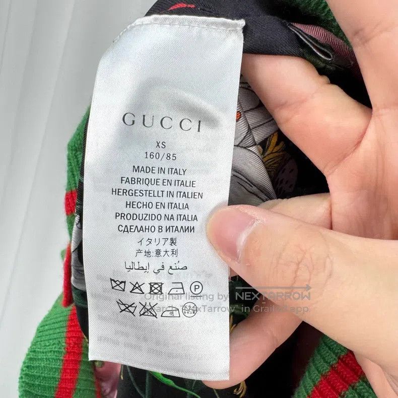 Gucci Gucci Double G full-print inner silk knitted cardigan coat Size XS / US 0-2 / IT 36-38 - 7 Thumbnail