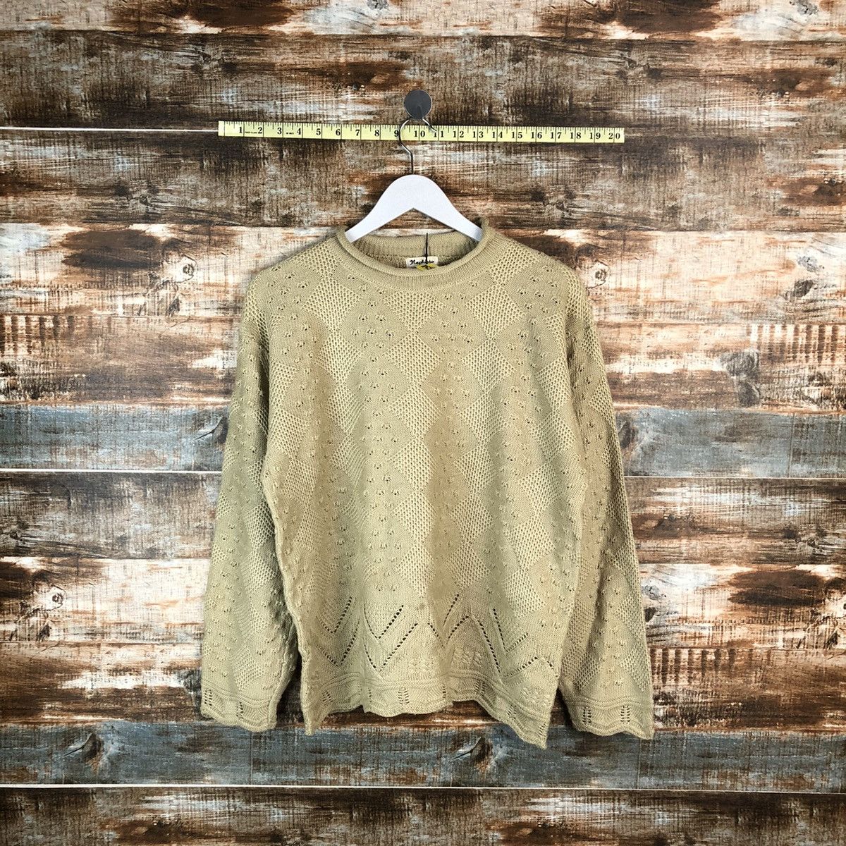 Homespun Knitwear × Japanese Brand Mephista Brown vintage Knitwear #A1741 Size M / US 6-8 / IT 42-44 - 1 Thumbnail