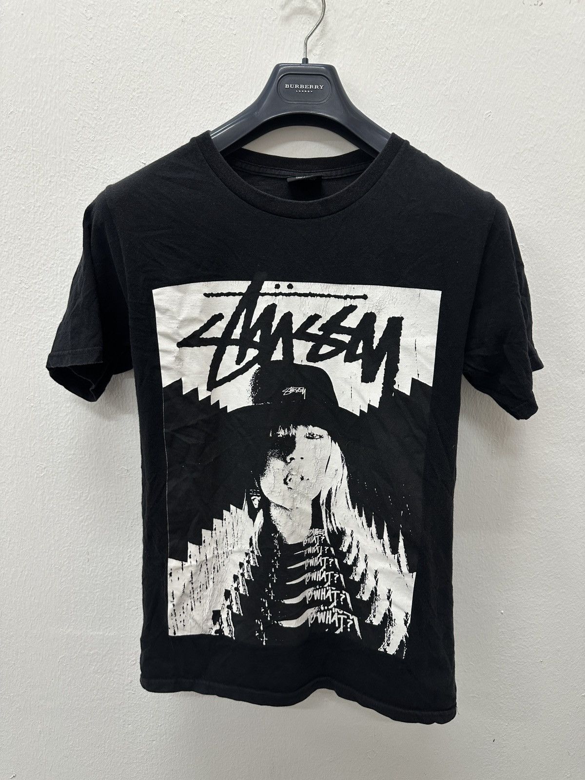 Stussy Stussy x Laura Tunnel Black T-Shirt Size US S / EU 44-46 / 1 - 10 Thumbnail