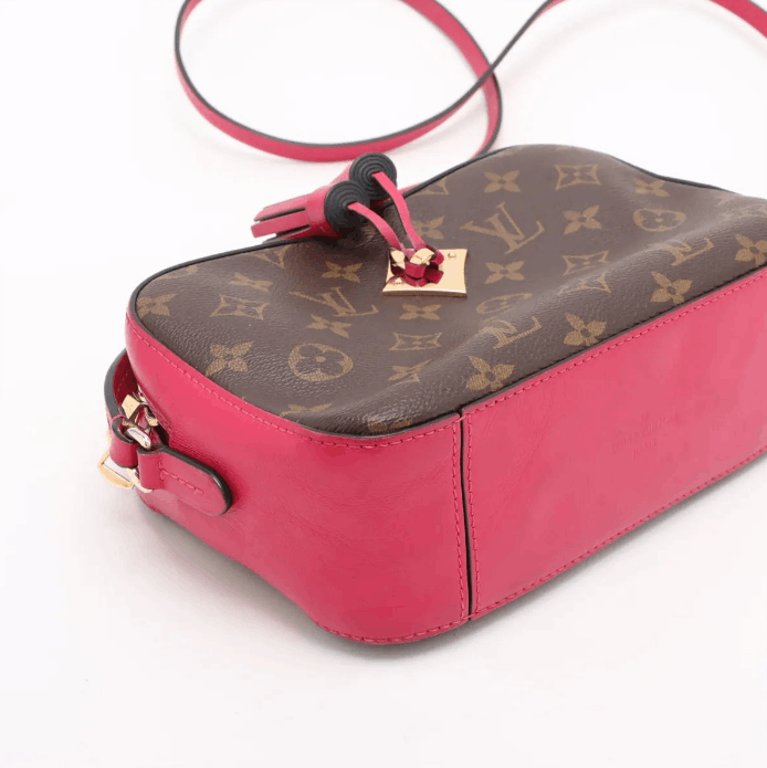 Louis Vuitton Monogram Saintonge Brown x Pink Size ONE SIZE - 4 Thumbnail