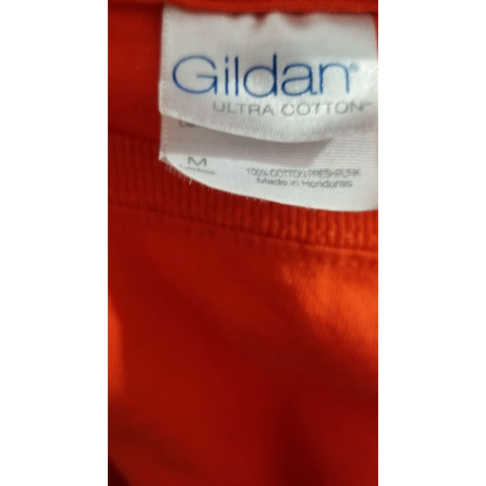 Gildan Gildan The Frosty Frog Cafe T-Shirt Womens M Orange Double-Sided Distress Logo Shirt"> Size M / US 6-8 / IT 42-44 - 8 Thumbnail