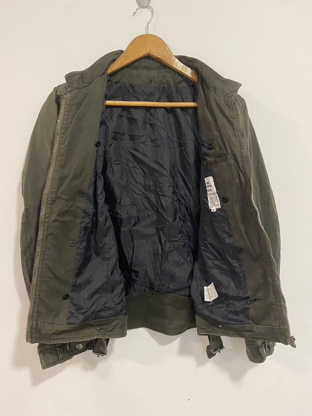 Vintage Semantic Design Japan Punk Style Jacket