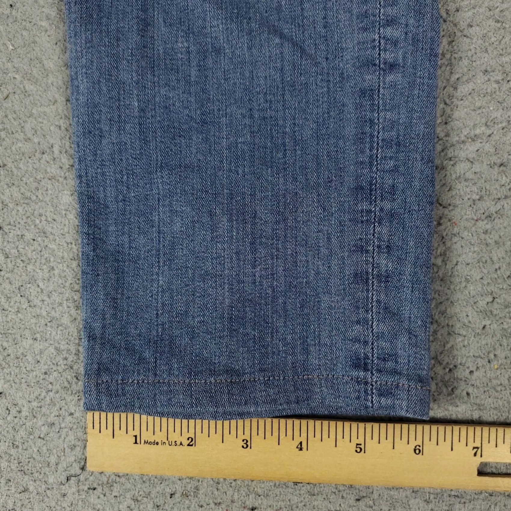 Paige Paige Jeans Mens 31x29 Blue Croft Slim Skinny Denim Pants Slim Straight 5-Pocket Logo Regular Waist Blue Mens Jeans Size US 31 - 6 Thumbnail