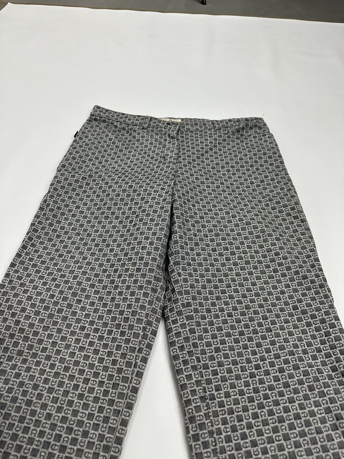 Aigner × Etienne Aigner Aigner monogram pants Pantalone denim Size 30" / US 8 / IT 44 - 2 Thumbnail